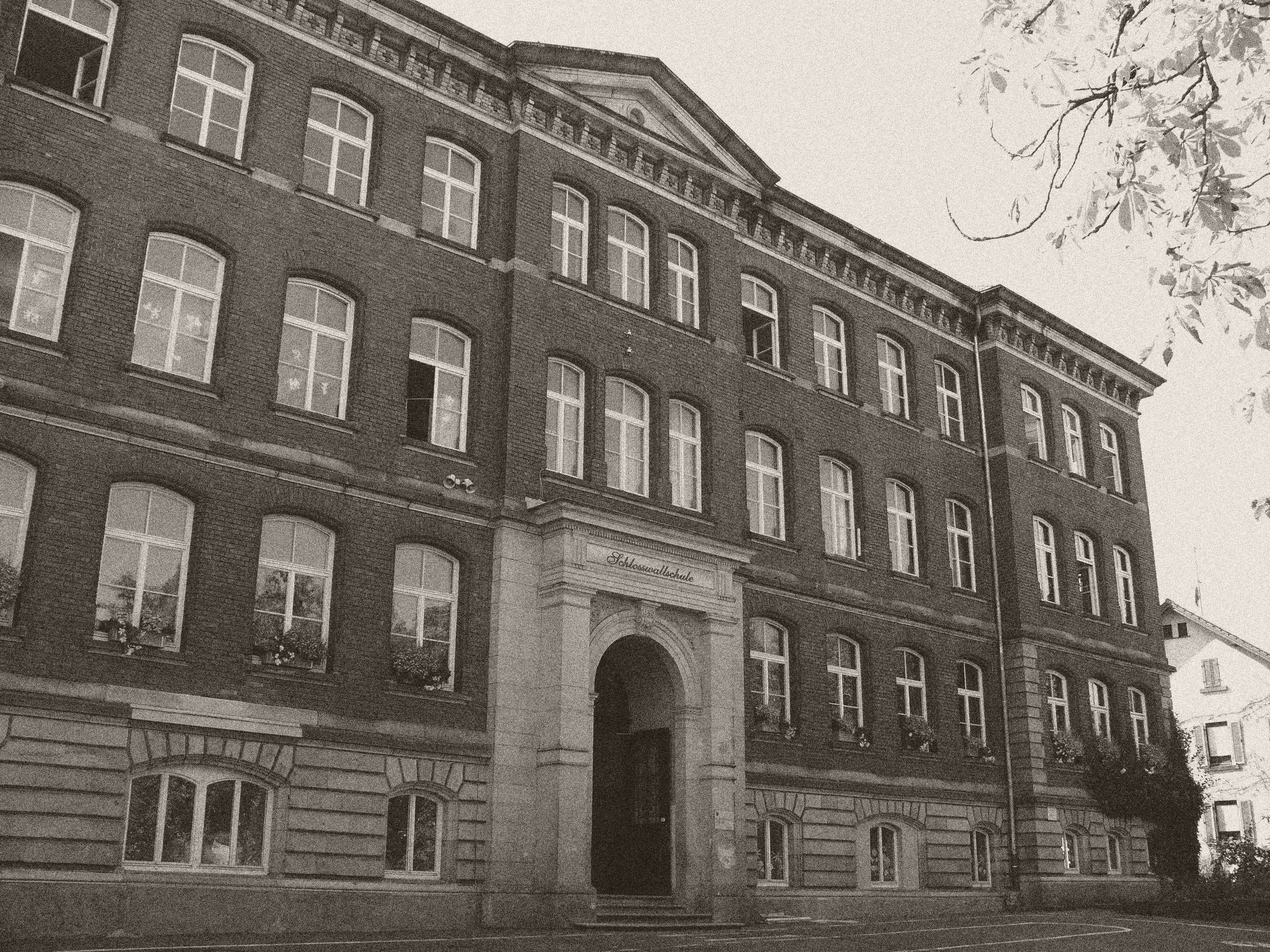 Schulgebäude der Mädchenvolksschule Schorndorf 1891