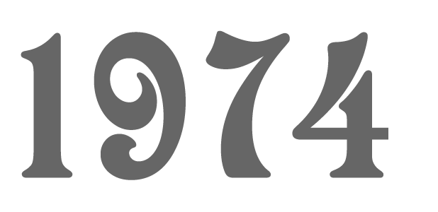 Jahreszahl 1974