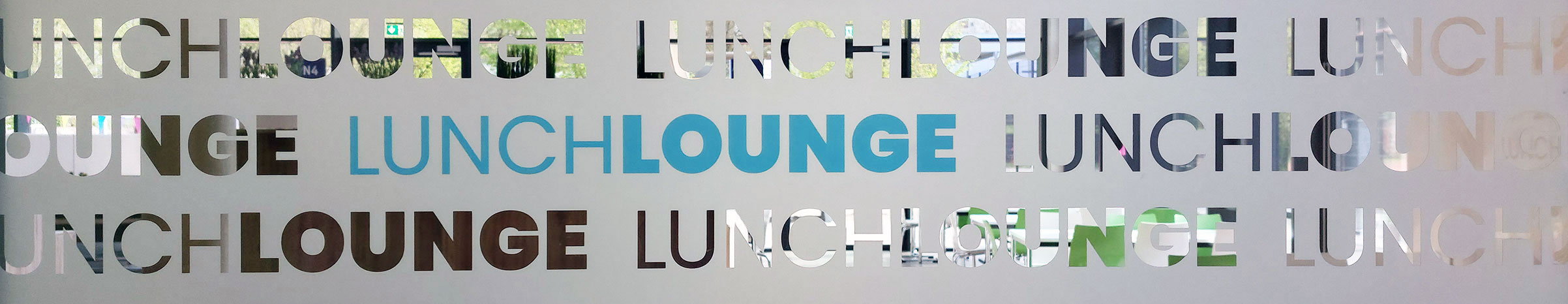 Foto Schild Lunch Lounge